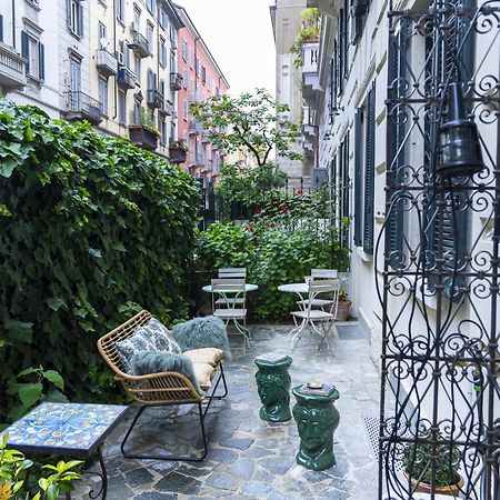 Luxury Bohemian Suite With Private Garden In Milano Esterno foto