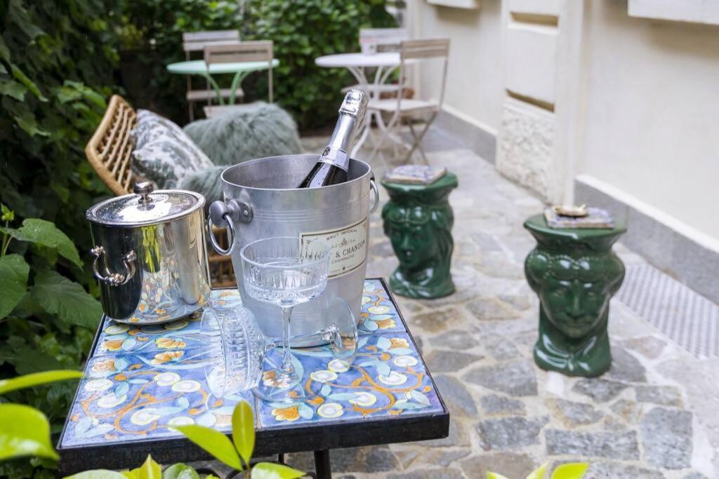 Luxury Bohemian Suite With Private Garden In Milano Esterno foto