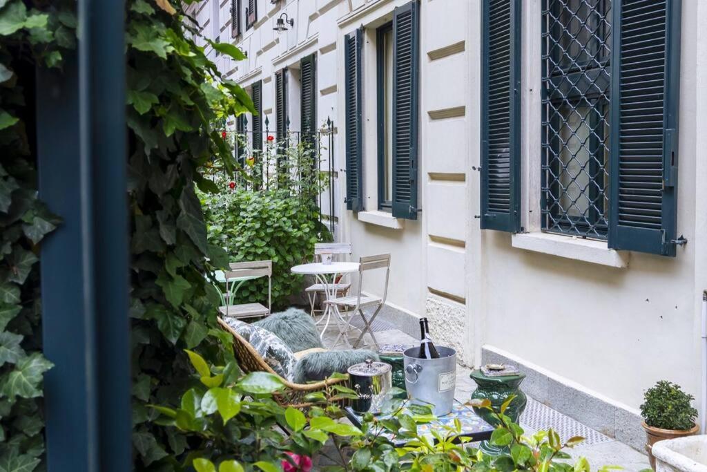 Luxury Bohemian Suite With Private Garden In Milano Esterno foto